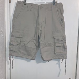 Matchstick cargo shorts multi pocketed